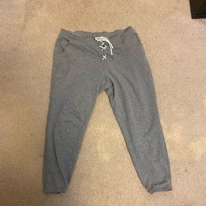 gray aerie joggers